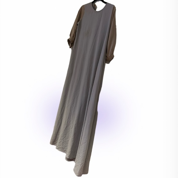 Neutral  Kaftan maxi Dress - Picture 13 of 13